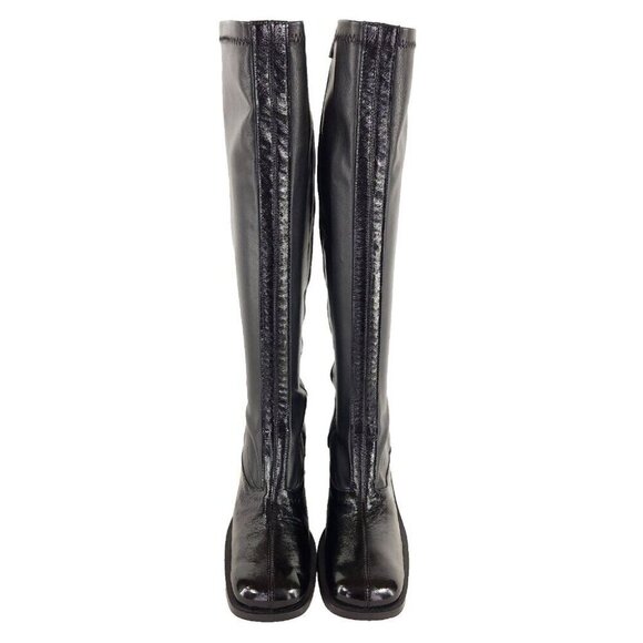 Justine Clenquet Eddie Tall Boots 42 US 12 Womens Black SSENSE Exclusive $430 - Picture 4 of 15
